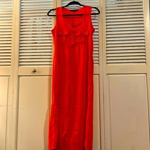 Forever 21 women dress Orange color size S
